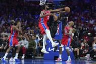 Embiid is a beast on both ends of the floor (Image via Getty Images)